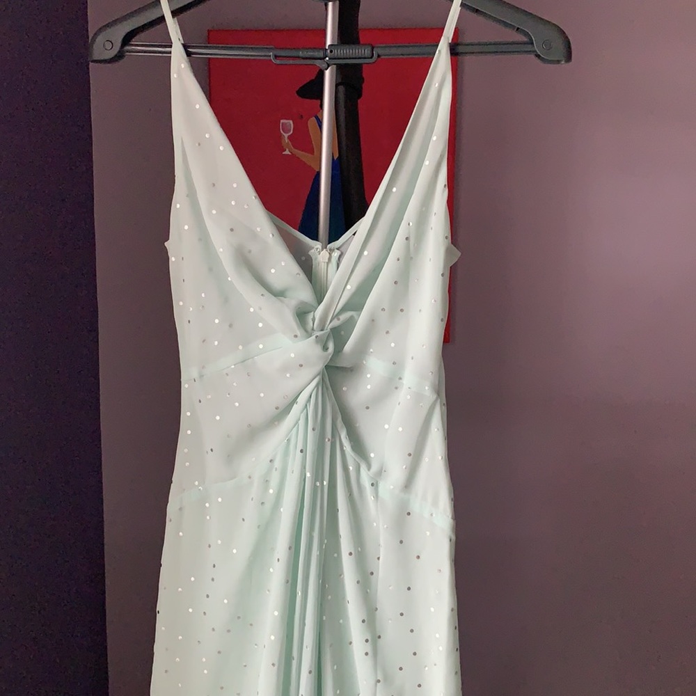 Topshop Grecian style Mint Green Dress - 8 - Picture 2 of 4